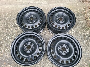 Plechove disky 4x100mm r15 opel - 5