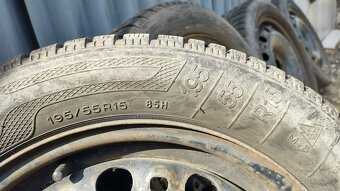 Predám 15" kolá 5x100 195/55r15 Fabia 2 - 5