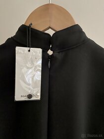 Mango Krátky overal qipao cheongsam so sakura výšivkou 36 S - 5