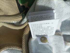 Mikina Bape Zelena veľkosť L sedí aj M - 5