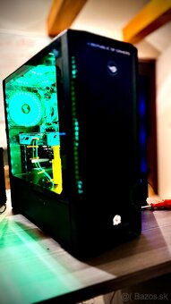 PC - i5-10400F, 16 GB RAM, 1,25 TB, R9 380 – zelené LED - 5