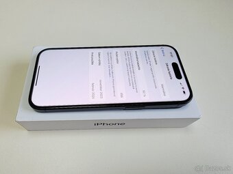 APPLE IPHONE 15 128GB BLACK,ZDRAVIE BATERKY 92% - 5