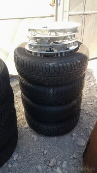 Zimné pneumatiky 185/60R15, 185/65R15 disky+puklice Dacia - 5