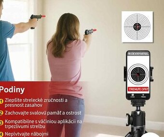 Laserový nastrelovač 2v1 aj na trening aj na nastrelenie - 5