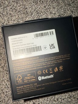 Predám Huawei Watch GT3 Black Stainless Steel - 5