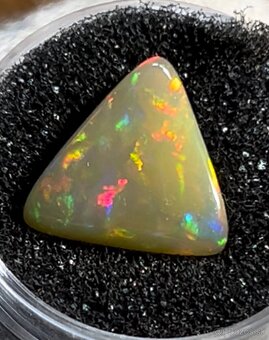 Výbrus kabošon Drahý opál Etiópia Mineral drahokam - 5