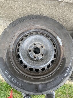 Pneumatiky 195/65 r15 + disky - 5