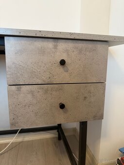 Písací stôl 120 x 60 cm - 5