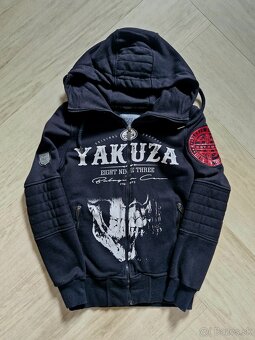 NOVA Tommy Hilfiger biela a Yakuza cierna mikina - 5