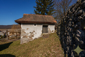 Hospodárska budova s pivničným domčekom a malým jazierkom - - 5