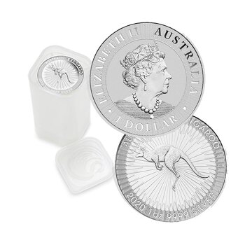 Kúpim investične striebro 1oz - 5