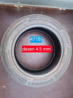 Predám letné pneumatiky 225/55 R18 - sada 5ks za 60€ - 5