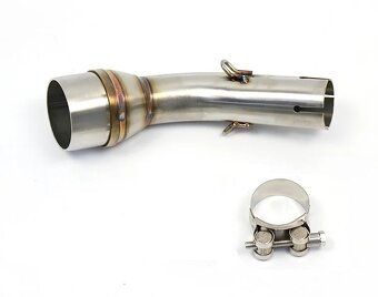 ✅ Nové Nerezové Výfukové Koleno / Zvod / Diel / Medzikus ✅ - 5