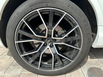 Kolesa Audi Q7 R22 5x112 Audisport disky + pneu - 5