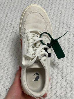 Off white dámske tenisky v bielej farbe originál 41 veľkosť - 5