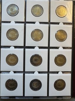 Zbierka 200 ks pamatných 2EUR mincí 2004-2015 komplet. - 5