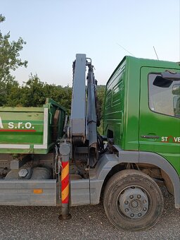 Predám Mercedes-Benz Atego 1317 sklápač + Hydraulická ruka - 5