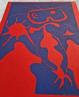 JOAN MIRO - Man in the Red Sun (1959), Linoryt - 5