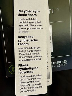 ČIERNA ZIMNÁ BUNDA zn.ESPRIT L/XL - 5