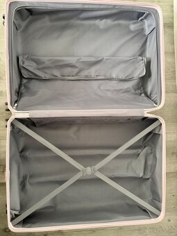 XL cestovný kufor svetlo ružový 86,5 x 57,5 x 32,5cm - 5