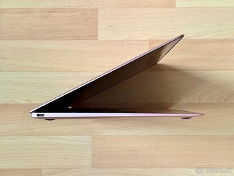 MacBook 12" i5-1.3GHz,2j/8GB/512GB, Ružový, TOP STAV - 5