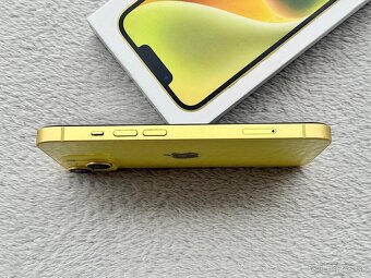 iPhone 14 128GB Žltý, NOVÁ BATERKA, SUPER STAV - 5