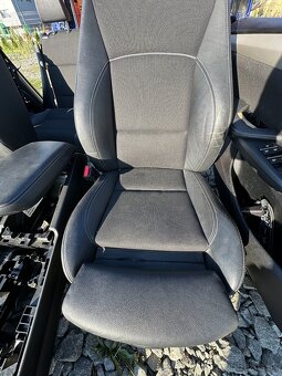 Sedačky bmw f25 x3 kompletne polokožené sedadla - 5