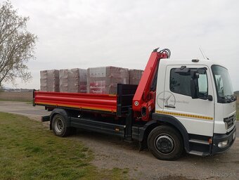 Autodoprava práca s hydraulickou rukou - 5