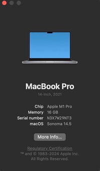 MacBook Pro 2021 (14-inch, M1, 512 GB) - 5