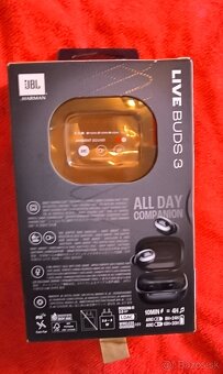 Predám BT slúchadlá JBL LiveBuds 3 - 5