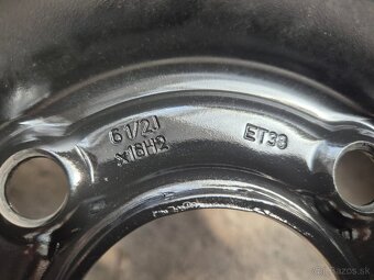 4x108 r16 ET38 x 6,5J disky PEUGEOT, CITROEN, OPEL - 5