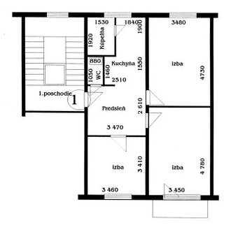 3 izbový byt s loggiou v centre Revúcej, ul. T. Vansovej - 5
