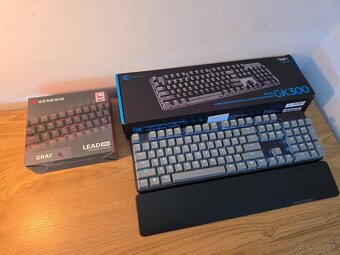 Mechanická bezdrôtová klávesnica GameSir GK300 Black - 5