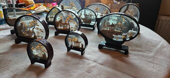 Korkove vyrezy s skle, zbierka - 5