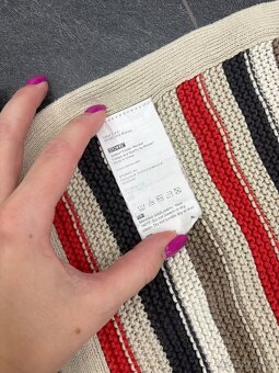 Deka Stokke bežová-čierna-červená - 5