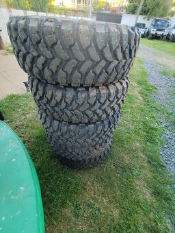 Predam elektrony 5x120  + offroad pneu - 5