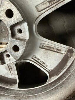 Predam hlinikove disky a zimne pneu BMW - 5