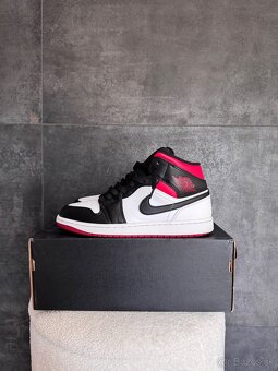 🔥Air Jordan 1 mid “ Gym Red “ - 5