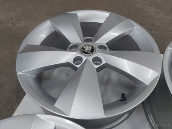 5x112R17 elektrony orig.ŠKODA KODIAQ-KAROQ-OCTAVIA-SUPERB - 5