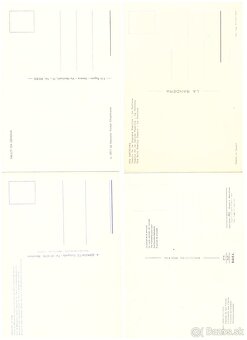 Pohľadnice mix svet farebne 1 - 5