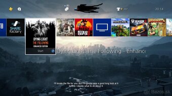 Ps4 PRO 1TB Black perfektný stav - 5