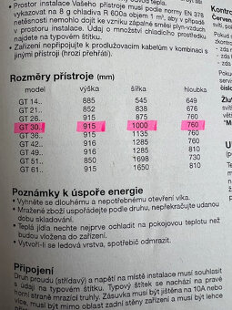 Truhlicová mraznička LIEBHERR - 5