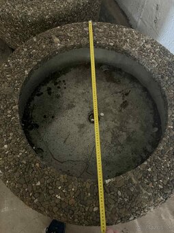 Betónový kvetináč - 5