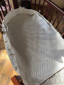 Rastúca detská postieľka STOKKE Sleepi hnedej farby - 5