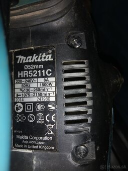 Predám buracie kladivo Makita - 5