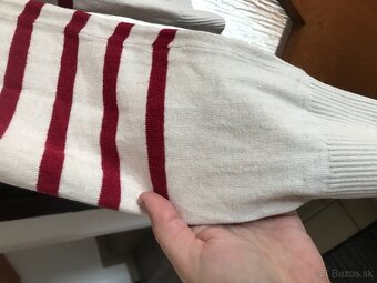 TOMMY HILFIGER originál caramel pánsky svetrik XL - 5