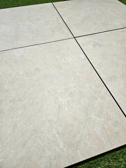 Dlažba 60x60x2cm,na terče, krémovy odtieň protišmyk - 5