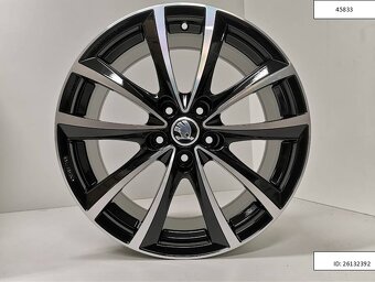 Škoda Octavia, Superb alu disky 7,5x17 5x112 ET52 1217 - 5