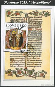 Poštové známky, filatelia: Slovensko, aršíky CC - 5