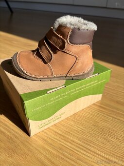 Froddo zimné detské topánky Paix up winter - Dark Brown - 5